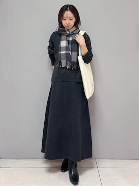 yさん(レディース・157cm)の冬コーディネート