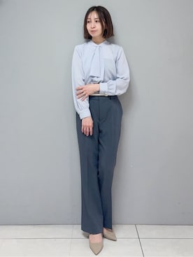 「index（インデックス）のアイテム（トップス）」を使った、yさん（レディース・157cm）の冬コーディネート