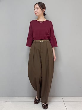 yさん(レディース・157cm)の秋コーディネート