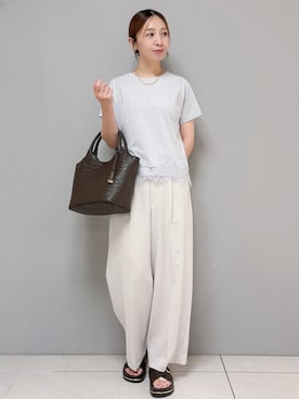 「index（インデックス）のアイテム」を使った、yさん（レディース・157cm）の夏コーディネート
