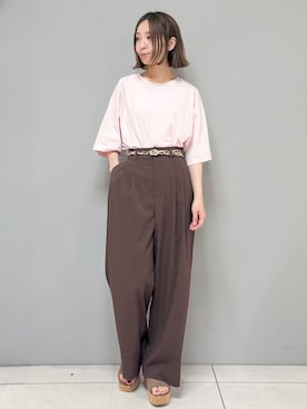 yさん(レディース・157cm)の春コーディネート
