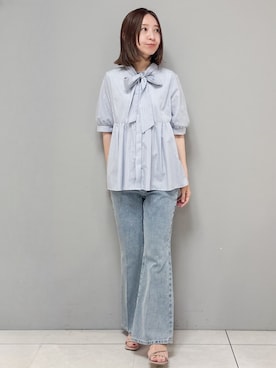 yさん（レディース・157cm）の夏コーディネート