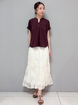 yさん(レディース・157cm)の夏コーディネート