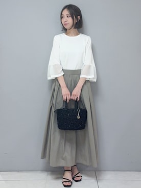 yさん（レディース・157cm）の春コーディネート