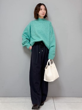 yさん（レディース・157cm）の冬コーディネート