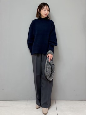 yさん(レディース・157cm)の冬コーディネート