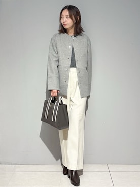 yさん（レディース・157cm）の秋コーディネート
