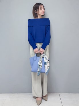 「THE SHOP TK （ザ ショップ ティーケー ）のアイテム」を使った、yさん（レディース・157cm）の春コーディネート