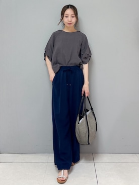 yさん（レディース・157cm）の夏コーディネート
