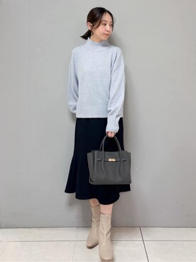 yさん(レディース・157cm)の冬コーディネート