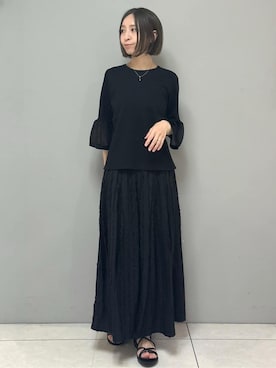 「SOUP（スープ）のアイテム」を使った、yさん（レディース・157cm）の春コーディネート