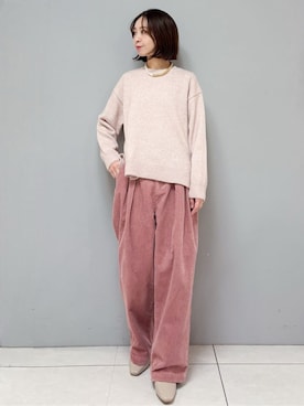 yさん（レディース・157cm）の冬コーディネート
