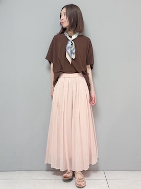 yさん（レディース・157cm）の夏コーディネート