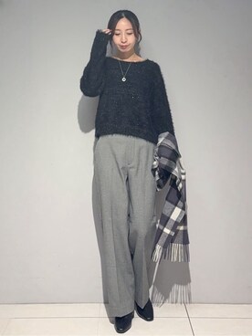 yさん（レディース・157cm）の秋コーディネート