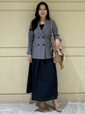 Momokaさん（レディース・158cm）の春コーディネート