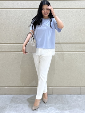 Momokaさん（レディース・158cm）の夏コーディネート