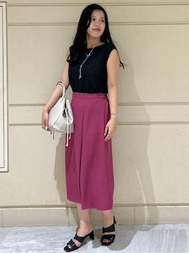 Momokaさん（レディース・158cm）の夏コーディネート