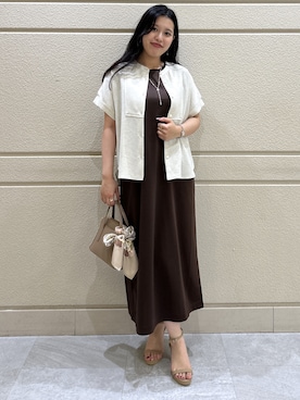 Momokaさん（レディース・158cm）の夏コーディネート