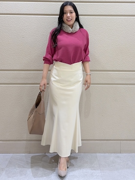 「COUP DE CHANCE（クードシャンス）のアイテム」を使った、Momokaさん（レディース・158cm）の秋コーディネート