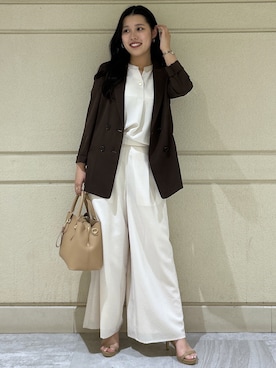 Momokaさん（レディース・158cm）の春コーディネート