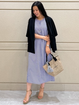 Momokaさん（レディース・158cm）の夏コーディネート