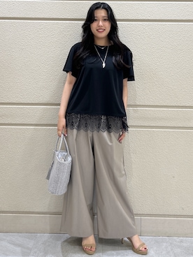 Momokaさん（レディース・158cm）の夏コーディネート