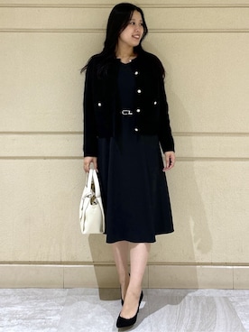 Momokaさん（レディース・158cm）の冬コーディネート