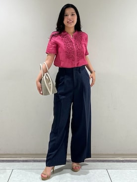 Momokaさん(レディース・158cm)の夏コーディネート