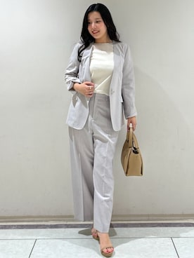 Momokaさん（レディース・158cm）の春コーディネート