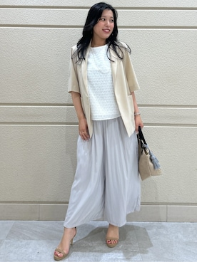 Momokaさん（レディース・158cm）の夏コーディネート