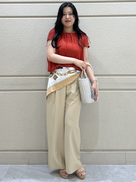 Momokaさん（レディース・158cm）の夏コーディネート