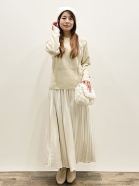 Asukaさん(レディース・149cm)の冬コーディネート