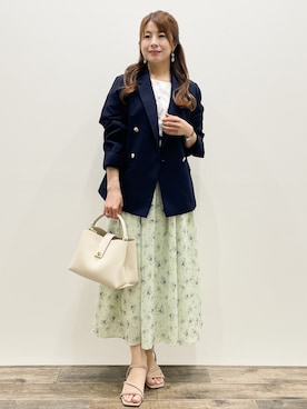 「index（インデックス）のアイテム」を使った、Asukaさん（レディース・149cm）の夏コーディネート