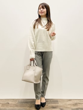 Asukaさん(レディース・149cm)の冬コーディネート