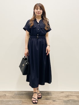 「index（インデックス）のアイテム」を使った、Asukaさん（レディース・149cm）の春コーディネート