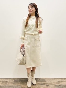 Asukaさん（レディース・149cm）の冬コーディネート