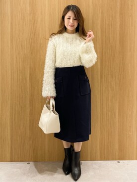 Asukaさん(レディース・149cm)の冬コーディネート