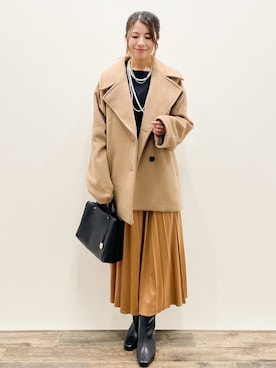 Asukaさん(レディース・149cm)の冬コーディネート
