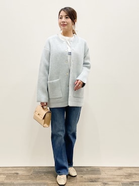Asukaさん(レディース・149cm)の冬コーディネート