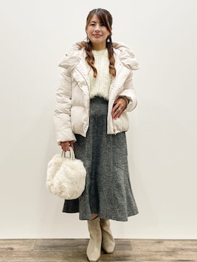 Asukaさん(レディース・149cm)の冬コーディネート