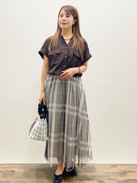 Asukaさん(レディース・149cm)の夏コーディネート