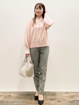 Asukaさん(レディース・149cm)の冬コーディネート