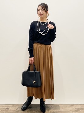 Asukaさん（レディース・149cm）の冬コーディネート