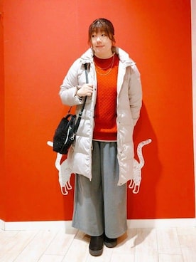 みぃーこさん(レディース・155cm)の冬コーディネート