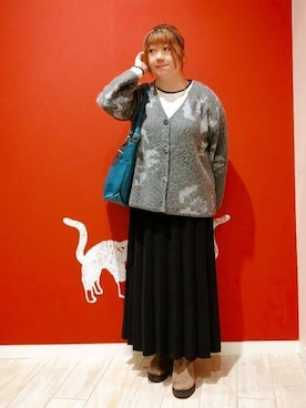 みぃーこさん（レディース・155cm）の秋コーディネート
