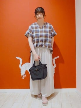 みぃーこさん（レディース・155cm）の夏コーディネート