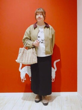 みぃーこさん（レディース・155cm）の秋コーディネート