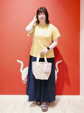 みぃーこさん（レディース・155cm）の夏コーディネート