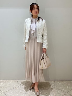 「Reflect（リフレクト）のアイテム（ワンピース/ドレス）」を使った、Maruさん（レディース・159cm）の春コーディネート