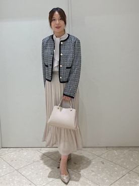 「Reflect（リフレクト）のアイテム（ワンピース/ドレス）」を使った、Maruさん（レディース・159cm）の冬コーディネート